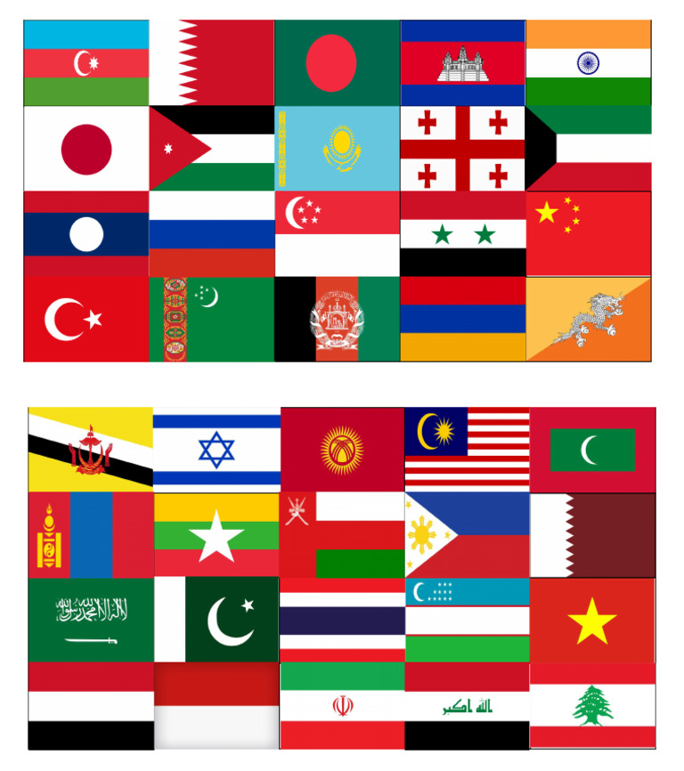 Asian Flags | PDF