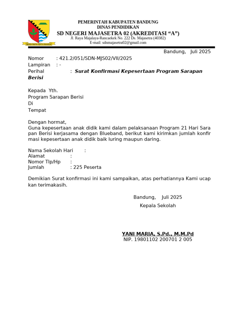 Format Bast Blueband | PDF