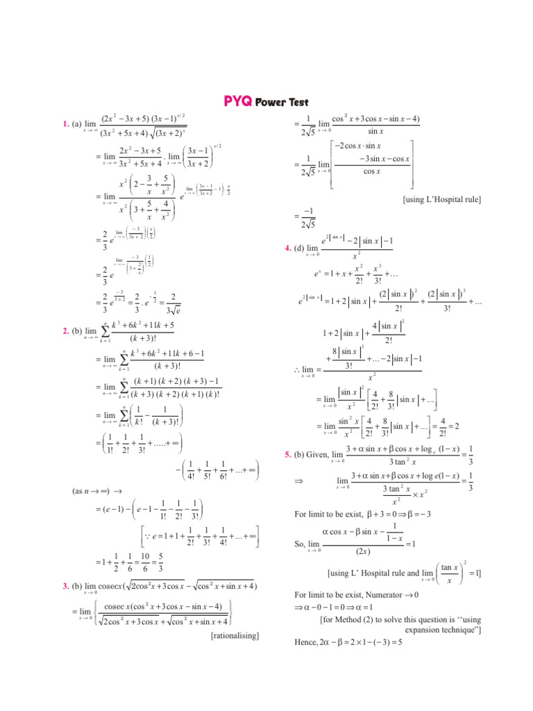 Objective Maths Vol1Ch 17 | PDF