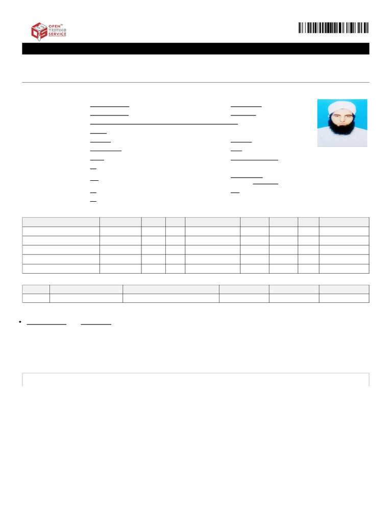 Ots Form - 489: Sui Northern Gas Pipelines Limited | PDF | Banks | Receipt