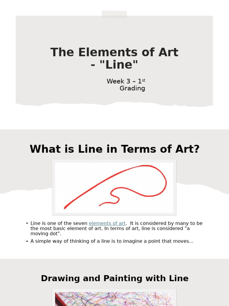 Understanding Line in Art | PDF | Drawing