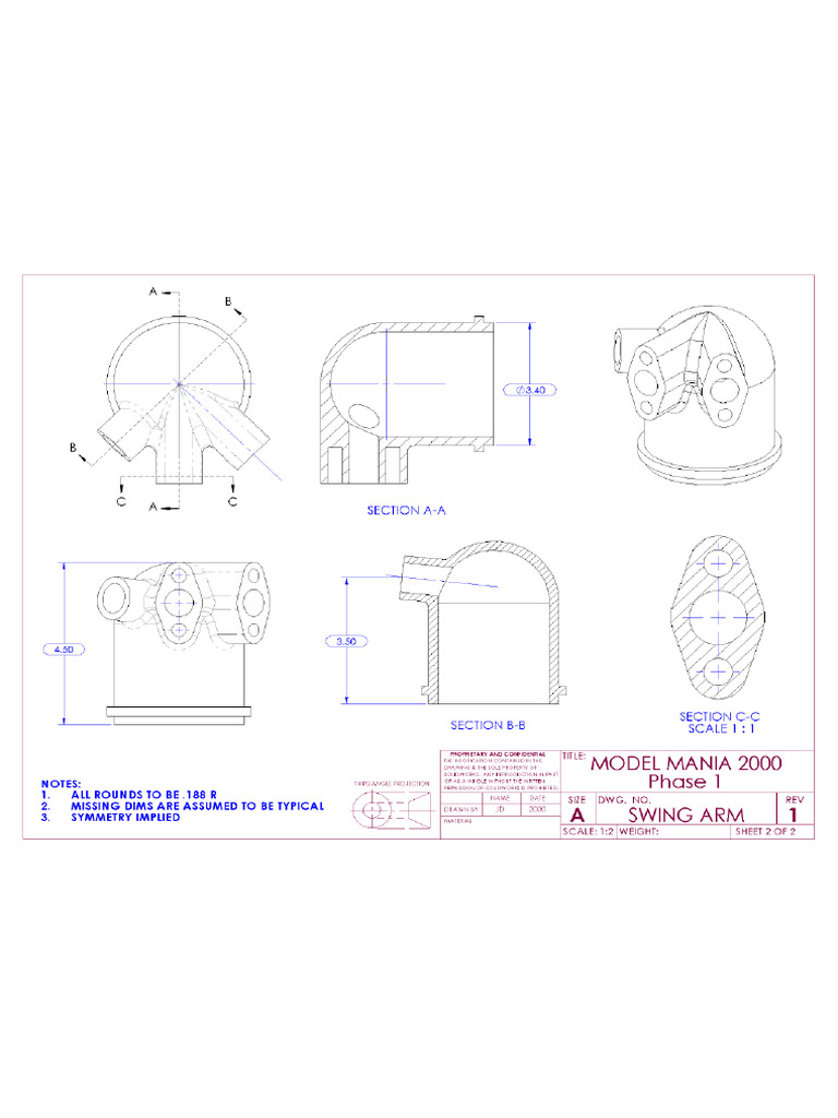 Model Mania 2000 Stage 2 | PDF