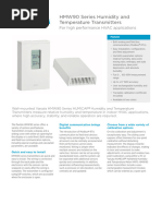 Vaisala HMD62 TMD62 Humidity and Temperature Transmitters Manual | PDF ...