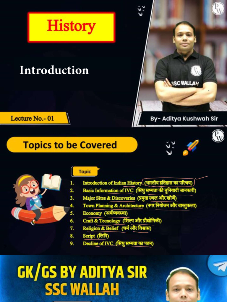 Introduction 01 Class Notes | PDF