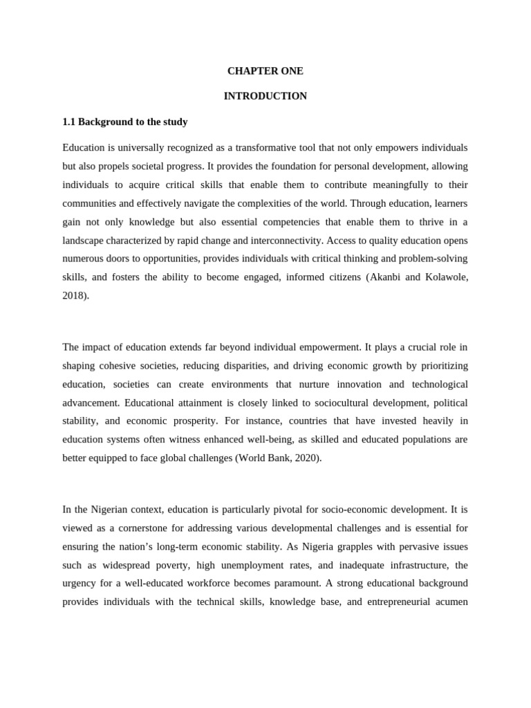 ALEX CHAPTER 1 To Improve The Standard of Contents | PDF | Inquiry ...