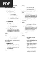 Geotechnical Engineering Formulas Guide | PDF | Soil Science ...