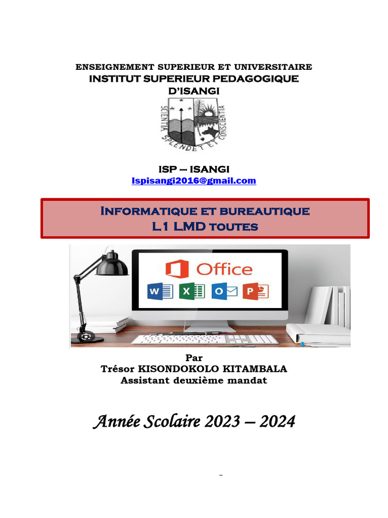 Introduction à l'informatique bureautique | PDF | Imprimante ...