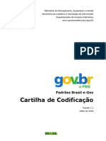 Padrões Brasil e-GOV - Cartilha de Codificação