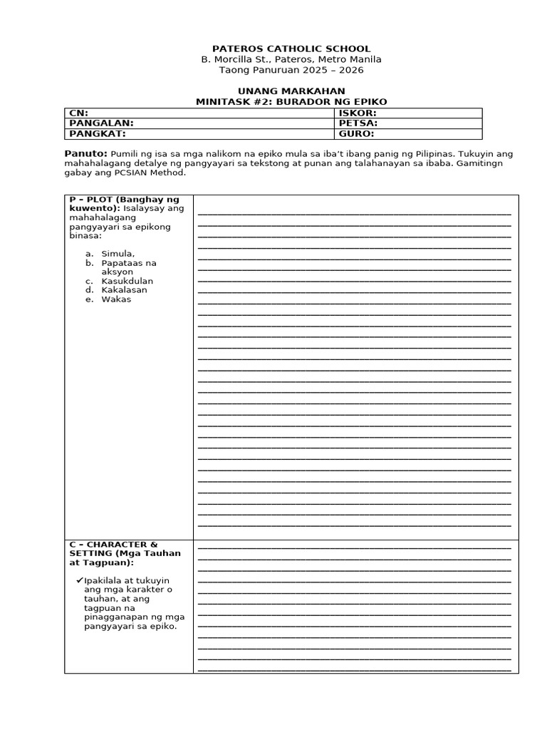Filipino Burador Peta | PDF