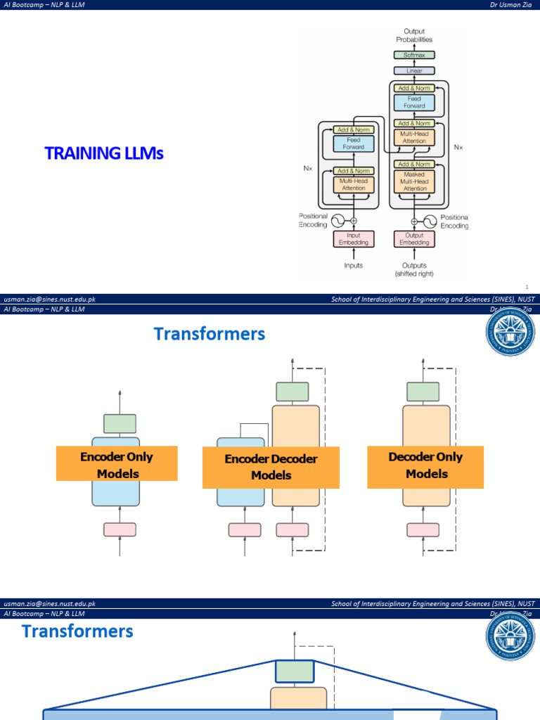 Cohort 1 - NLP and LLM - LLM Training | PDF | Computing | Cognitive Science
