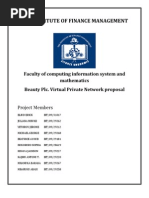 Beauty Plc. VPN Project Proposal