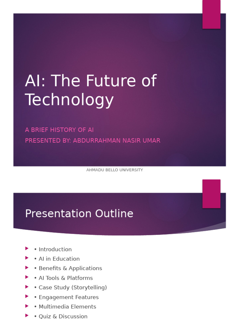 Benefits of AI in Education | PDF | Artificial Intelligence ...