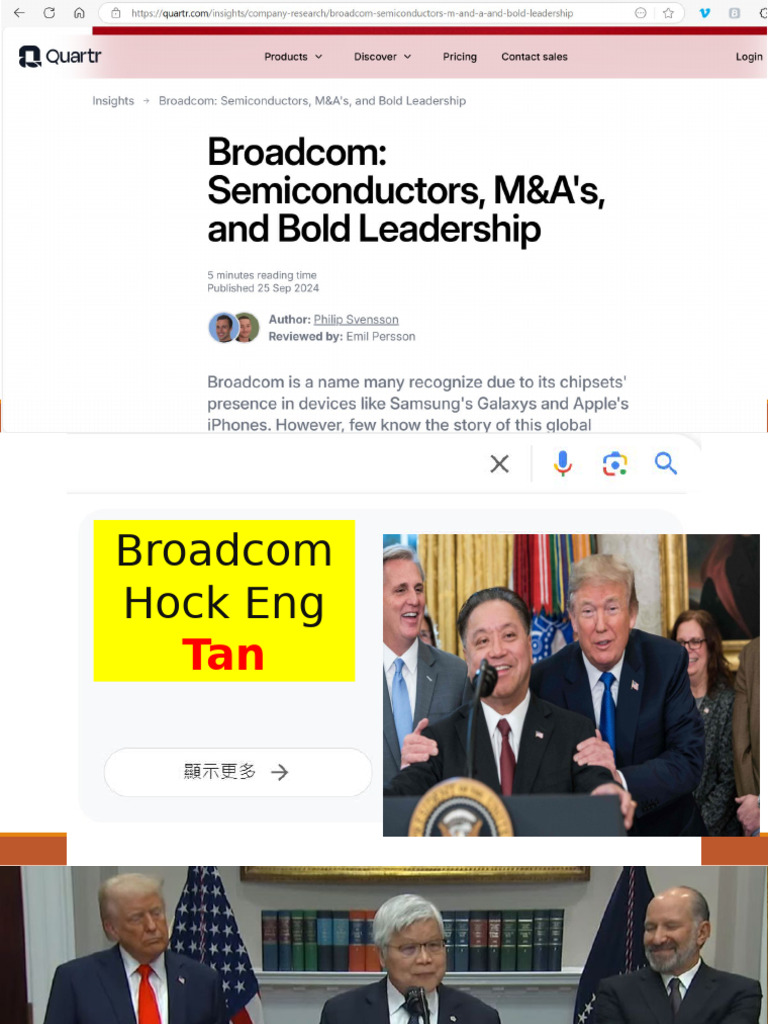 Part B Broadcom M and As | PDF | Computer Hardware