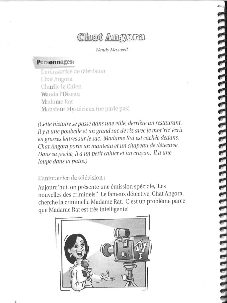 Chat Angora et Madame Rat | PDF