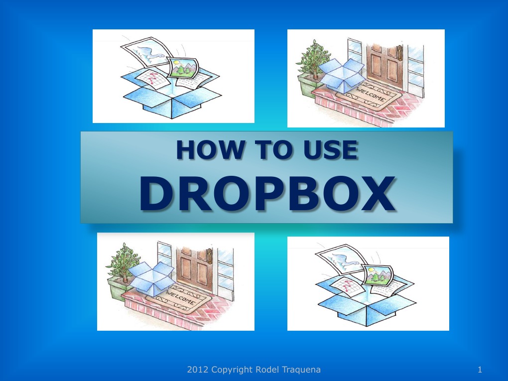 Step-by-Step Guide to Using Dropbox | PDF | Icon (Computing) | Computer ...