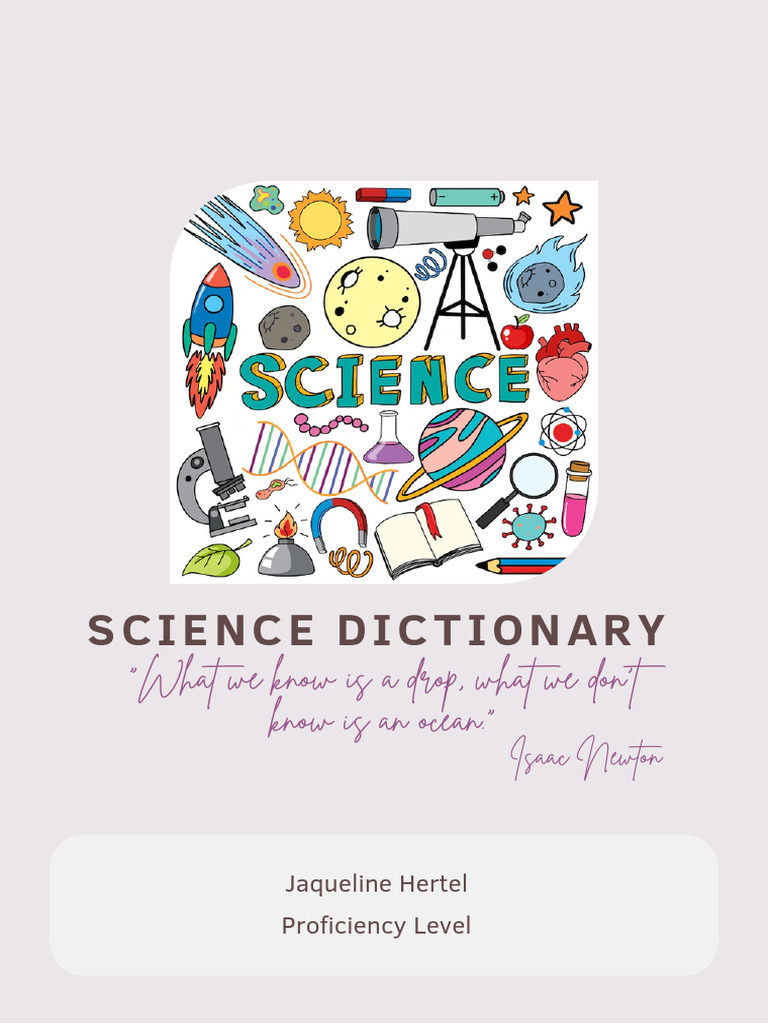 Comprehensive Science Dictionary | PDF | Oceans | Natural Environment