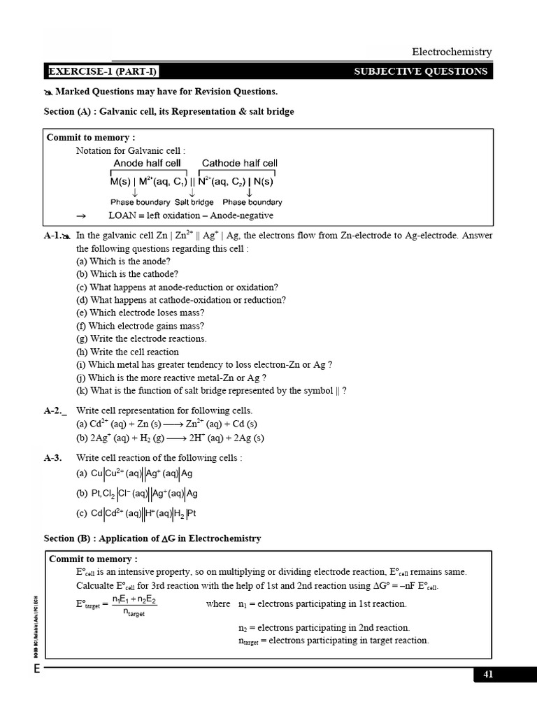 Standard Cell Potential Calculation | PDF | Electrochemistry | Redox