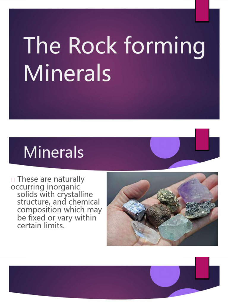 Mineral Resources and Their Uses | PDF | Minerals | Rock (Geology)