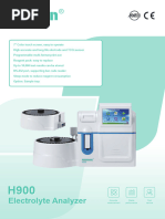 Roche 9180 Electrolyte Analyzer Manual | PDF | Hemodialysis | Ion