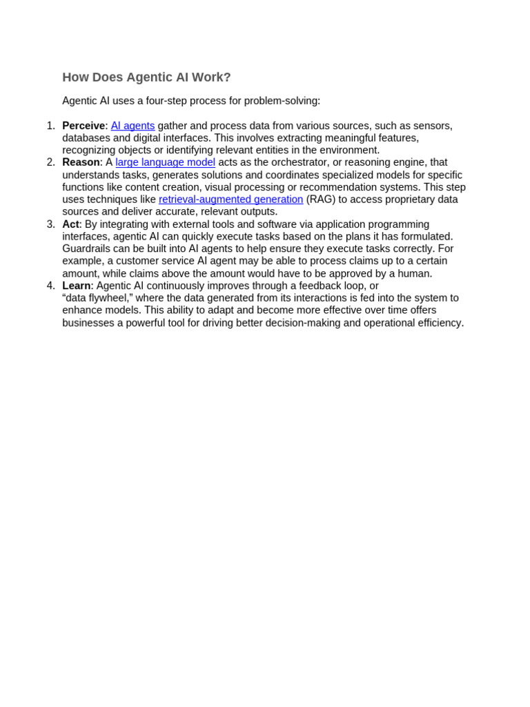 Understanding Agentic AI Processes | PDF | Artificial Intelligence ...
