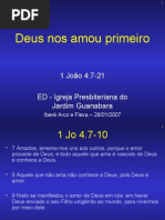 Deus Nos Amou Primeiro 1Jo4721280107