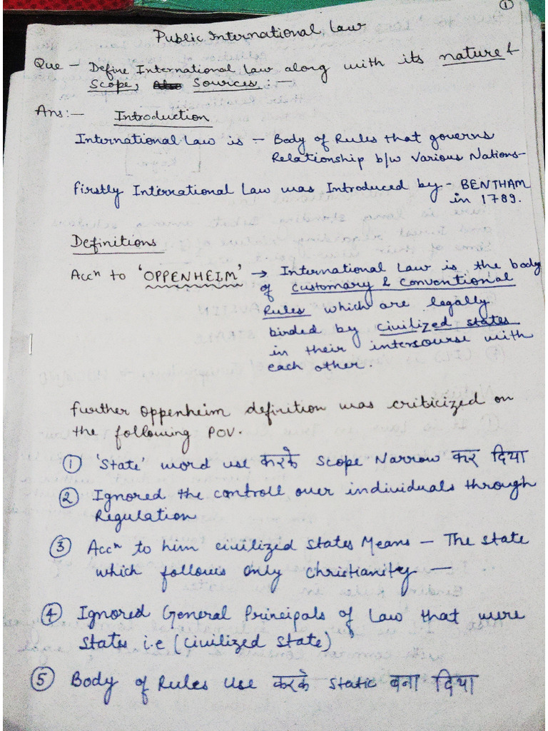 P.I.L Notes | PDF