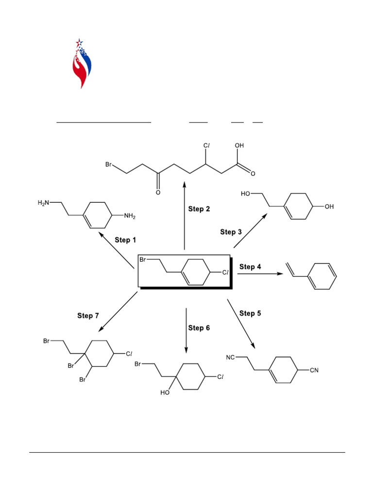 Organic Chemistry Reaction Steps Guide | PDF