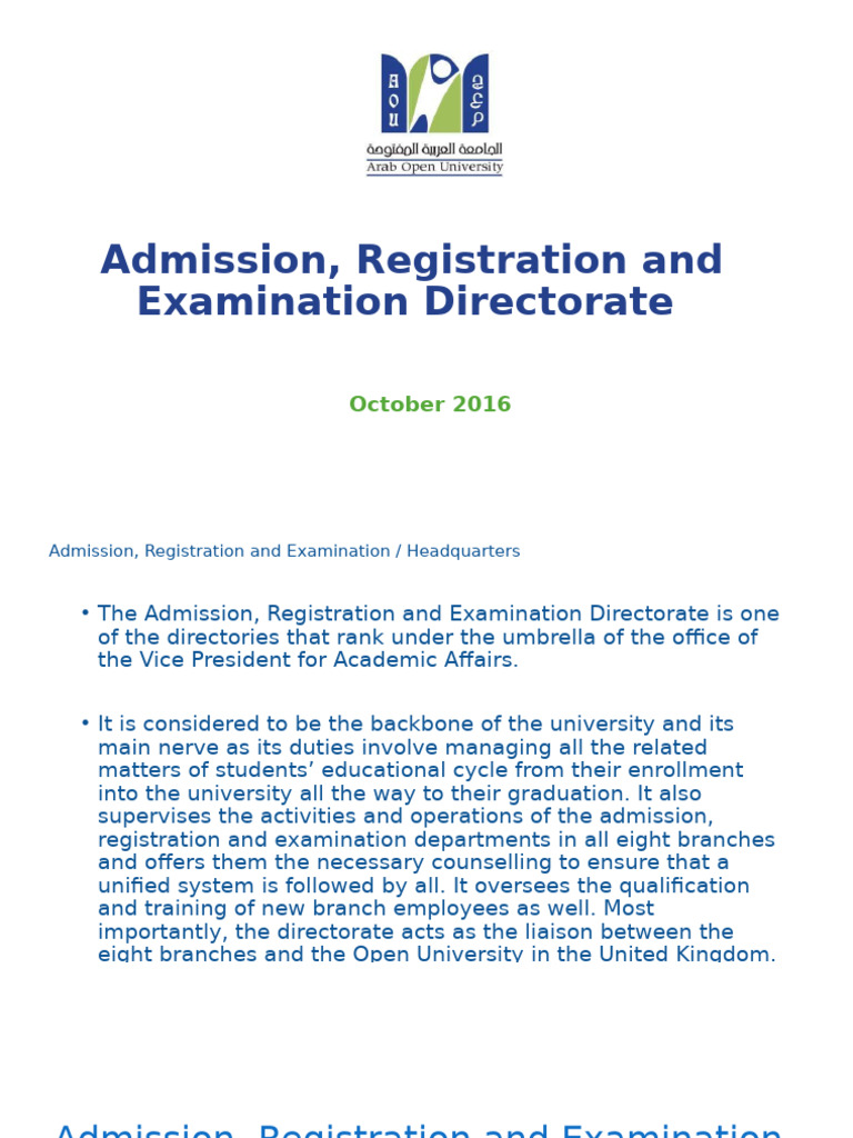 Admission and Registration Overview | PDF | Course Credit | Statistics