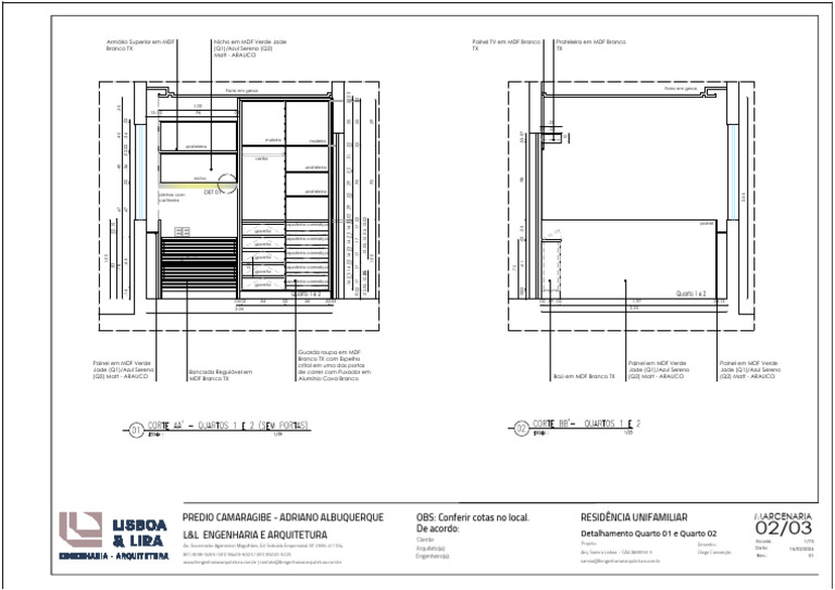 Detalhamento Puxador Cava em MDF | PDF | Materiais de construção ...