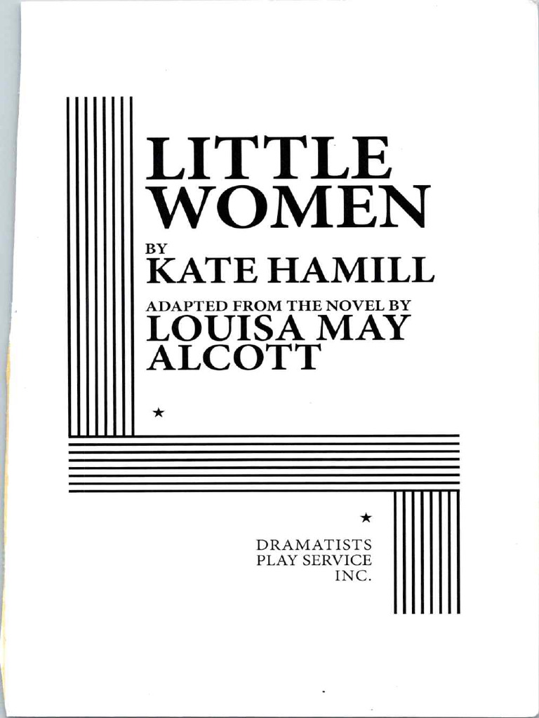 Little Women by Kate Hamill From Louisa May Alcott | PDF