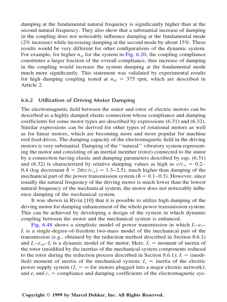 Stiffnes and Damping in Mechanical Design Part279 | PDF | Damping ...