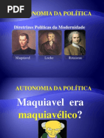 A AUTONOMIA DA POLÍTICA