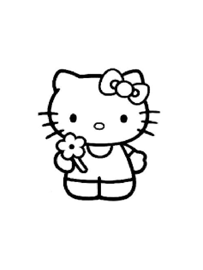 Hello Kitty Con Rosa Images | PDF