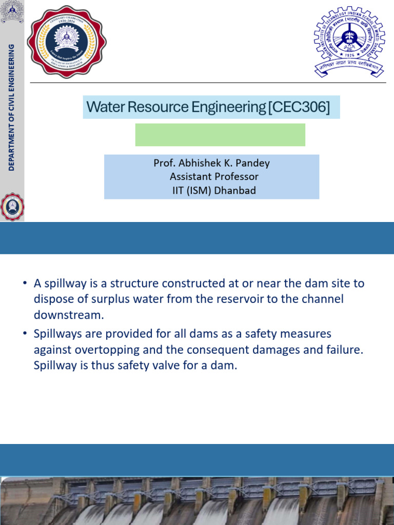 Basics Spillways 9 | PDF | Spillway | Dam