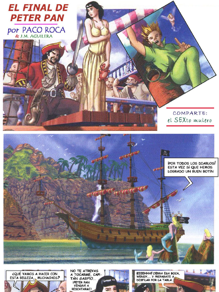 Comic Erotico - Paco Roca - El Final de Peter Pan | PDF