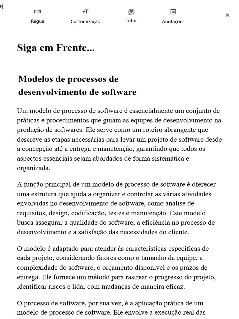 Modelos de Processos de Software | PDF | Programas | Qualidade (negócios)