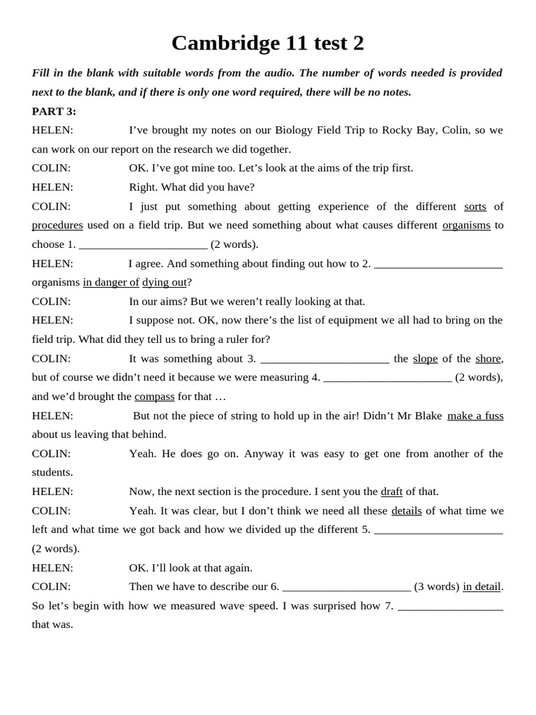 L2HW - c11 Test 2 Transcript | PDF