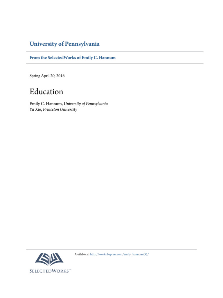 Poverty's Impact on Education Outcomes | PDF | Socioeconomic Status ...