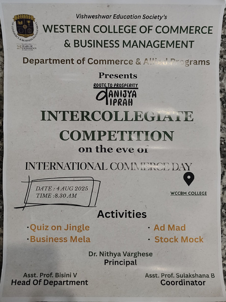 International Commerce Day 2025 Events | PDF | Business | Private Sector