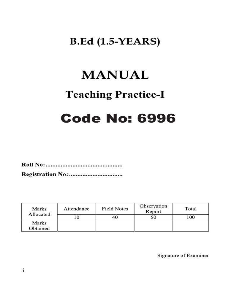 Practicum Teaching Site Approval Form | PDF | Teachers | Classroom ...