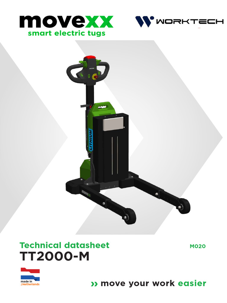 TT2000-M Electric Pedestrian Trolley Data | PDF | Transport ...