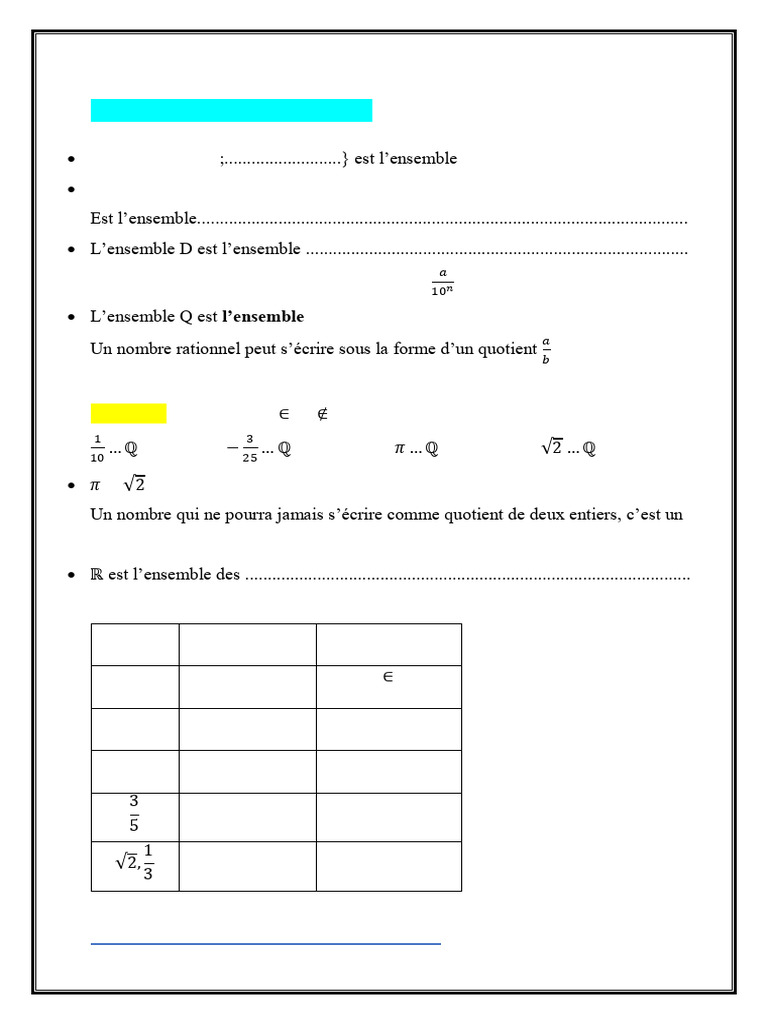 Exercice Mathématique CP2: Nombres et Divisions | PDF | Nombre ...
