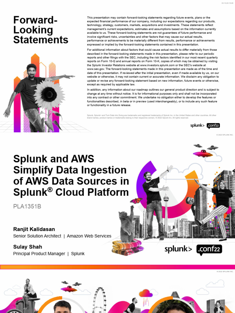 Simplifying AWS Data Ingestion in Splunk | PDF | Amazon Web Services ...