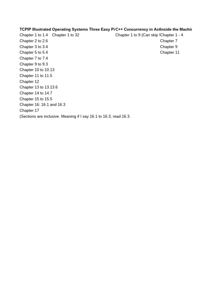 C++ Software Design and TCP/IP Guide | PDF