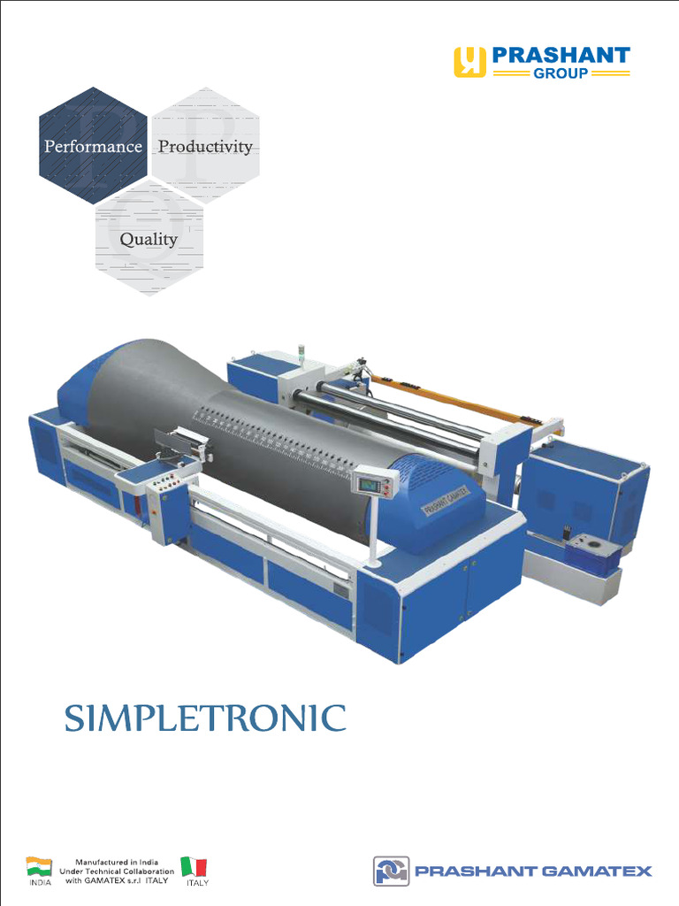 Simpletronic Warping Machine | PDF