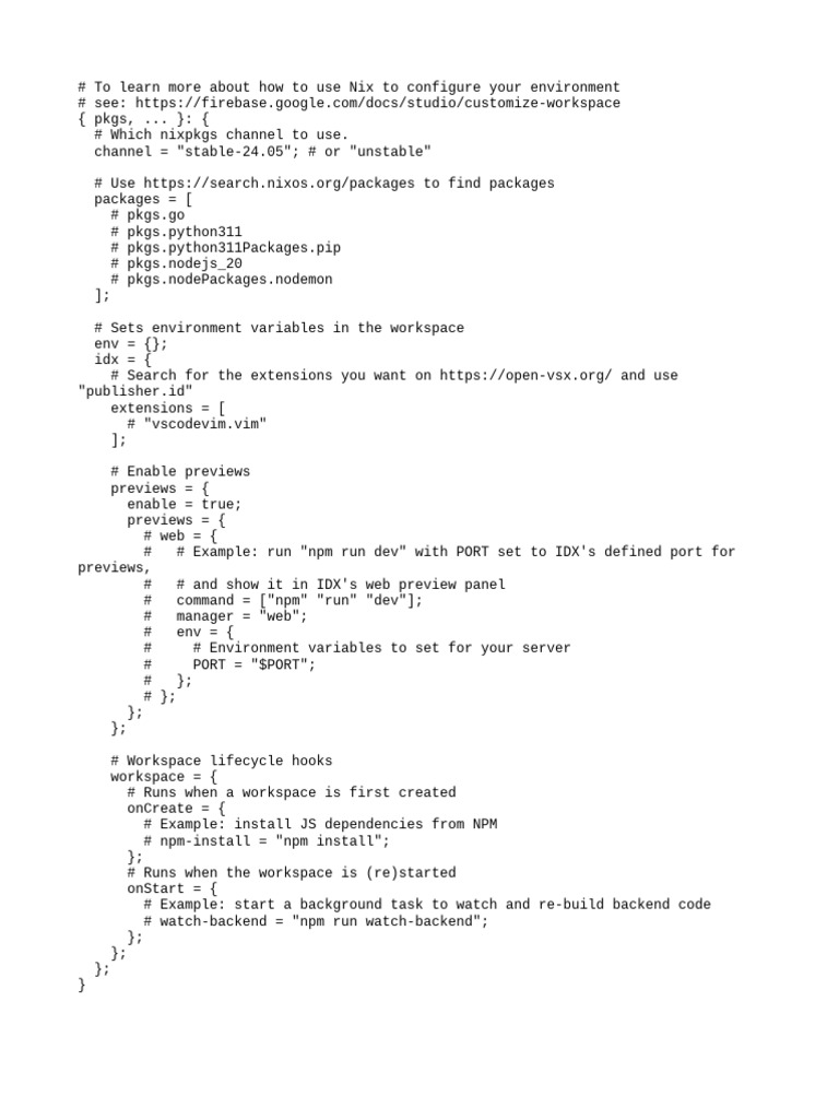Configuring Nix for Development Environments | PDF