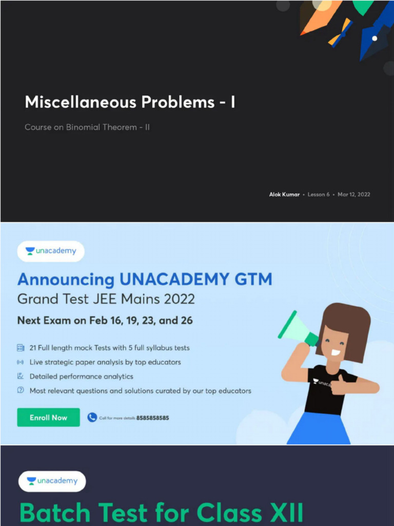 Miscellaneous Problems I With Anno | PDF