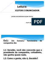 Aula de Leitura Vozes Discursivas(1)