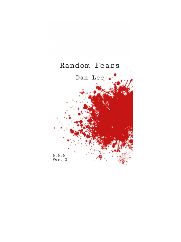 Random Fears - Dan Lee | PDF | Books | Copyright