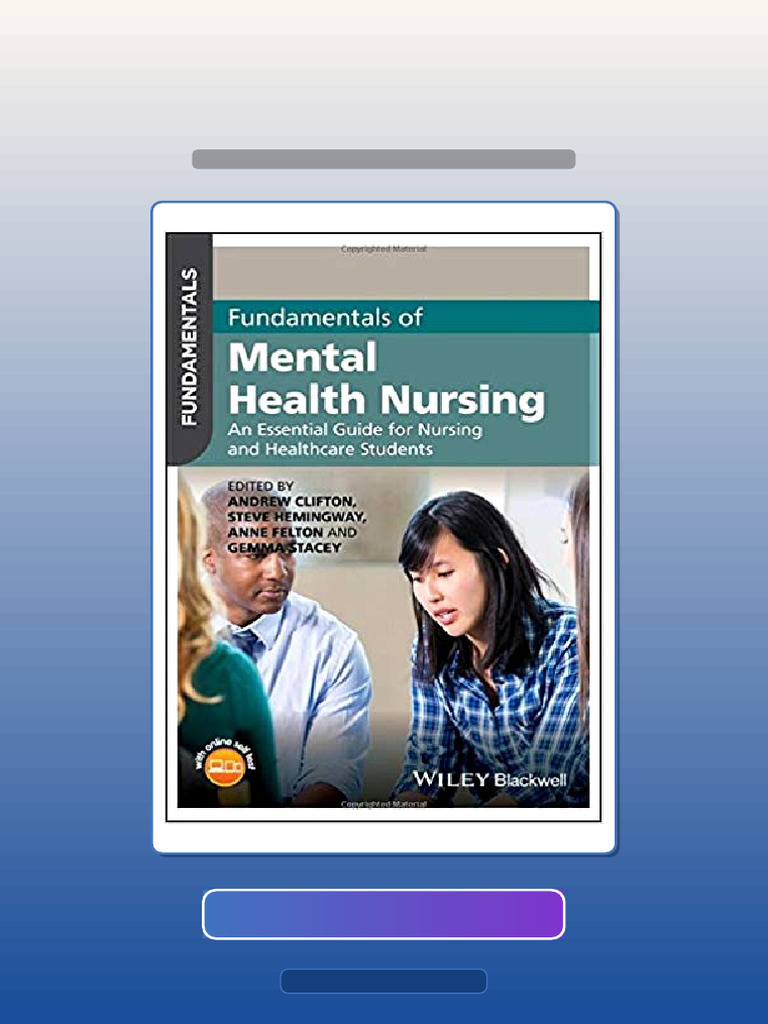Fundamentals of Mental Health Nursing by Andrew Clifton Steve Hemingway ...
